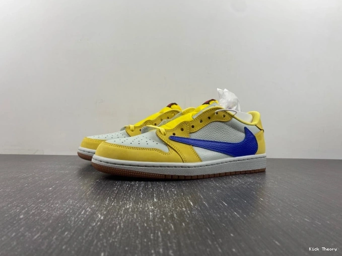 Kicked Out Shoe Store Canary Air Scott DZ4137-700 x OG Jordan Travis 1 Low 0821